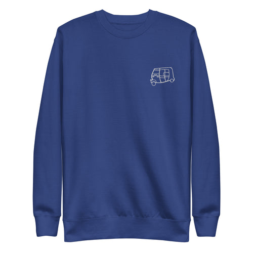 Rickshaw Left Embroidered Sweatshirt