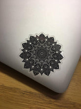 Load image into Gallery viewer, Zen Mandala Transparent Sticker