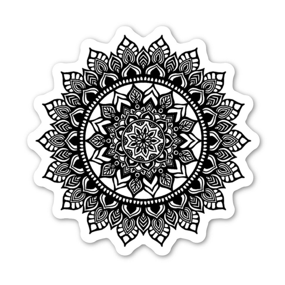 Kaali Mandala Sticker