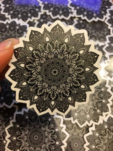 Load image into Gallery viewer, Zen Mandala Transparent Sticker