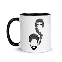 Load image into Gallery viewer, Desi Girl and Guy Ceramic Mug with Color Inside